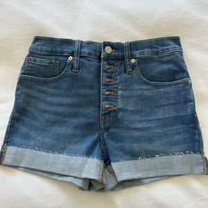 Madewell denim shorts